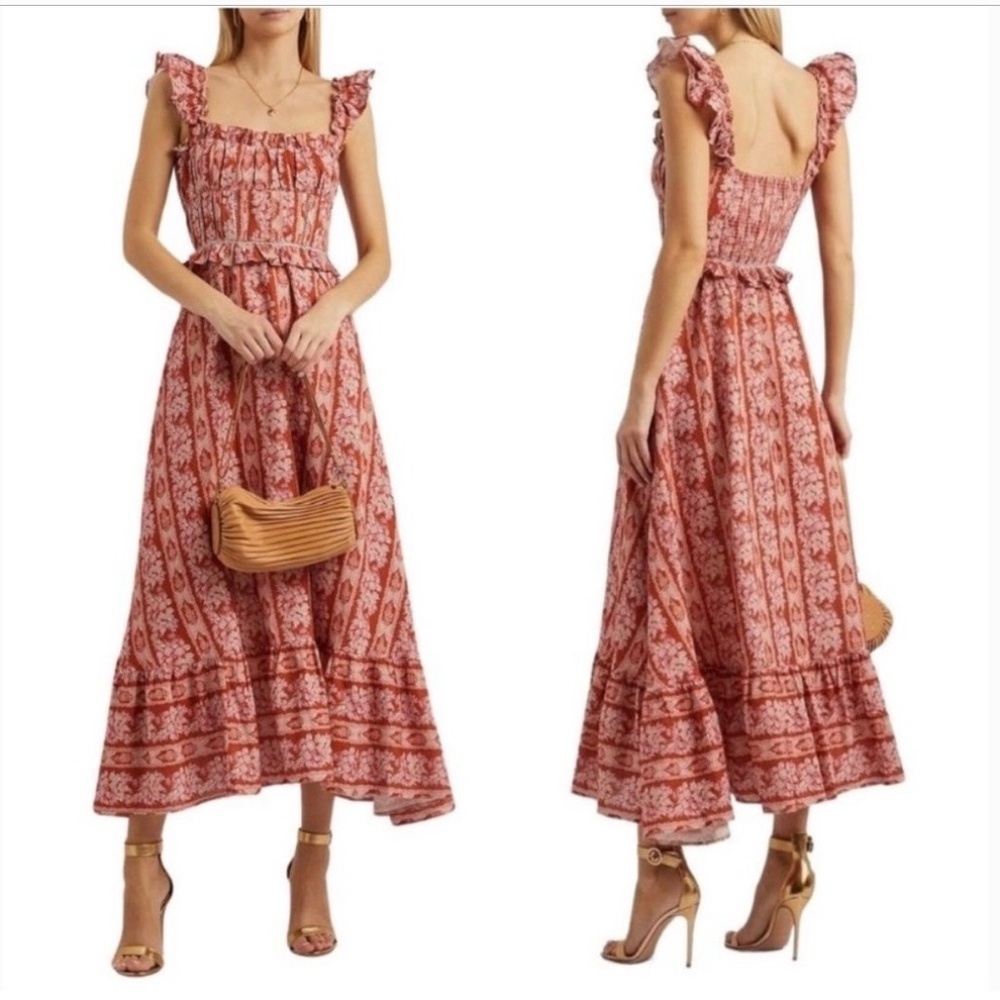📿NWT - HOUSE OF HARLOW 1960 BOHO HIPPIE LINEN DRESS📿